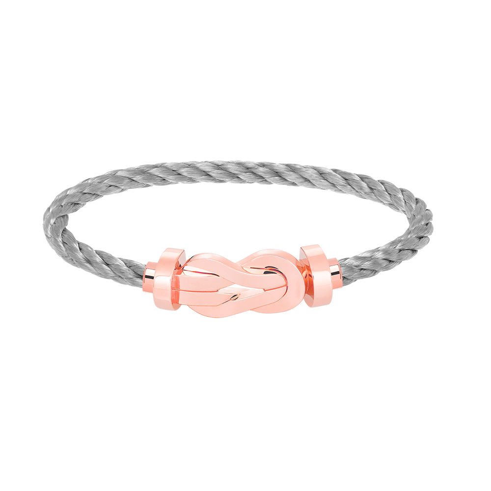 [⭐Veyra]CHANCE LARGE 8 FIGURE BUCKLE NO DIAMOND BRACELET ROSE GOLD