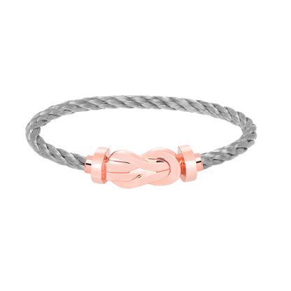 [⭐Veyra]CHANCE LARGE 8 FIGURE BUCKLE NO DIAMOND BRACELET ROSE GOLD