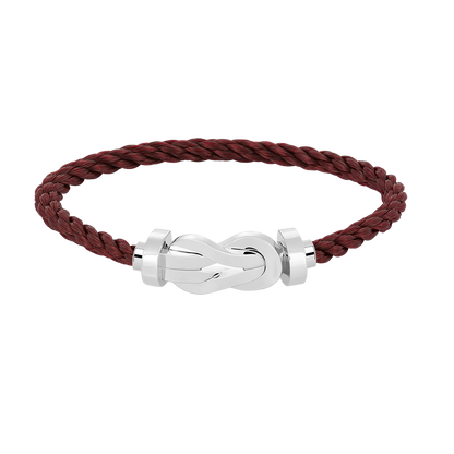 [⭐Veyra]CHANCE LARGE 8 FIGURE BUCKLE NO DIAMOND BRACELET SILVER