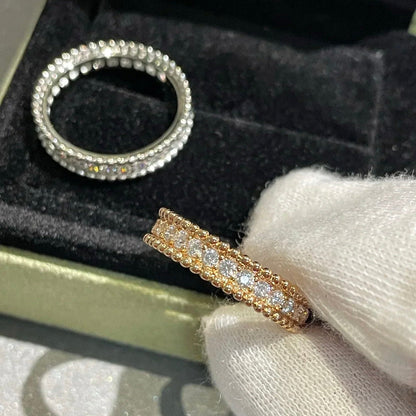 [⭐Veyra]PERLEE DIAMOND ROSE GOLD RING