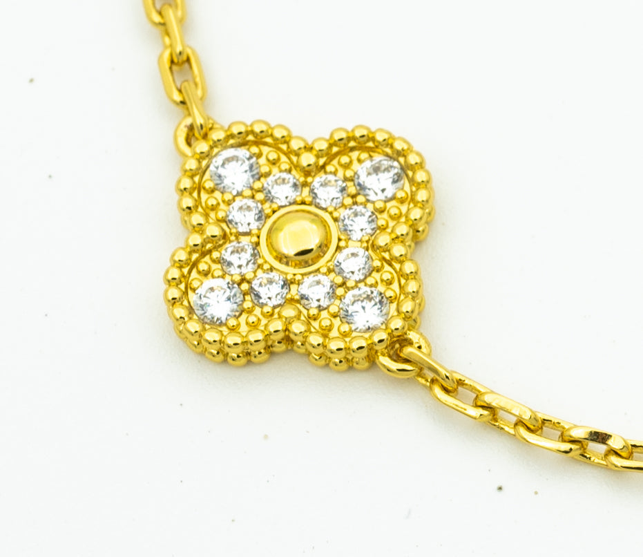 [⭐Veyra] CLOVER 5 MOTIF LASER BRACELET COLLECTION