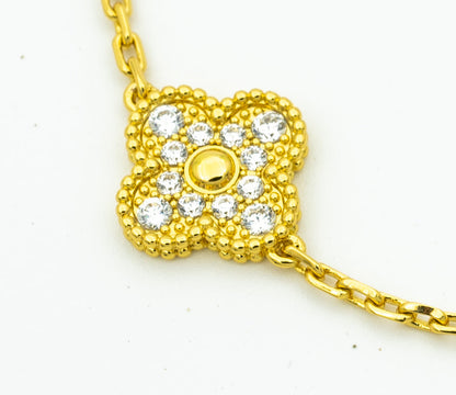 [⭐Veyra] CLOVER 5 MOTIF LASER BRACELET COLLECTION