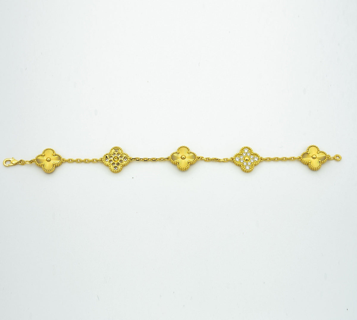 [⭐Veyra] CLOVER 5 MOTIF LASER BRACELET COLLECTION