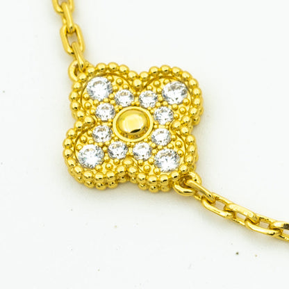 [⭐Veyra] CLOVER 5 MOTIF LASER BRACELET COLLECTION