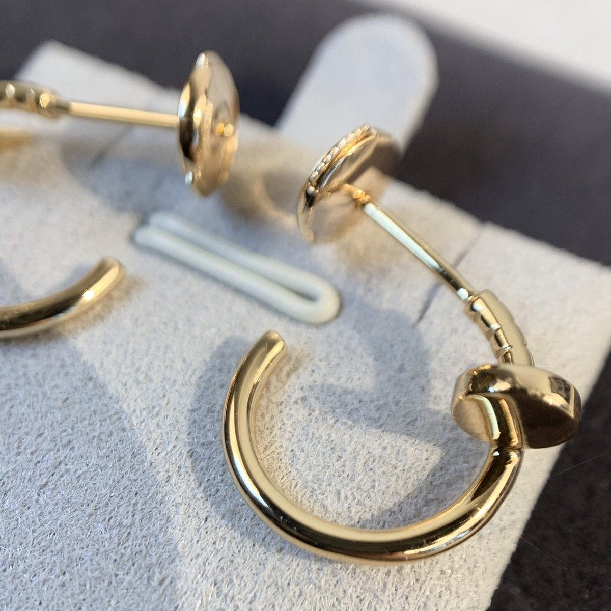 [⭐Veyra]JUSTE EARRINGS PINK GOLD