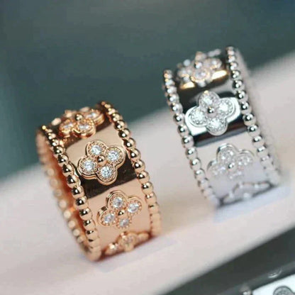 [⭐Veyra]CLOVER KALEIDOSCOPE RING 10MM