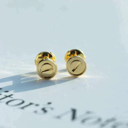 [⭐Veyra]LOVE EARRINGS GOLD 10MM