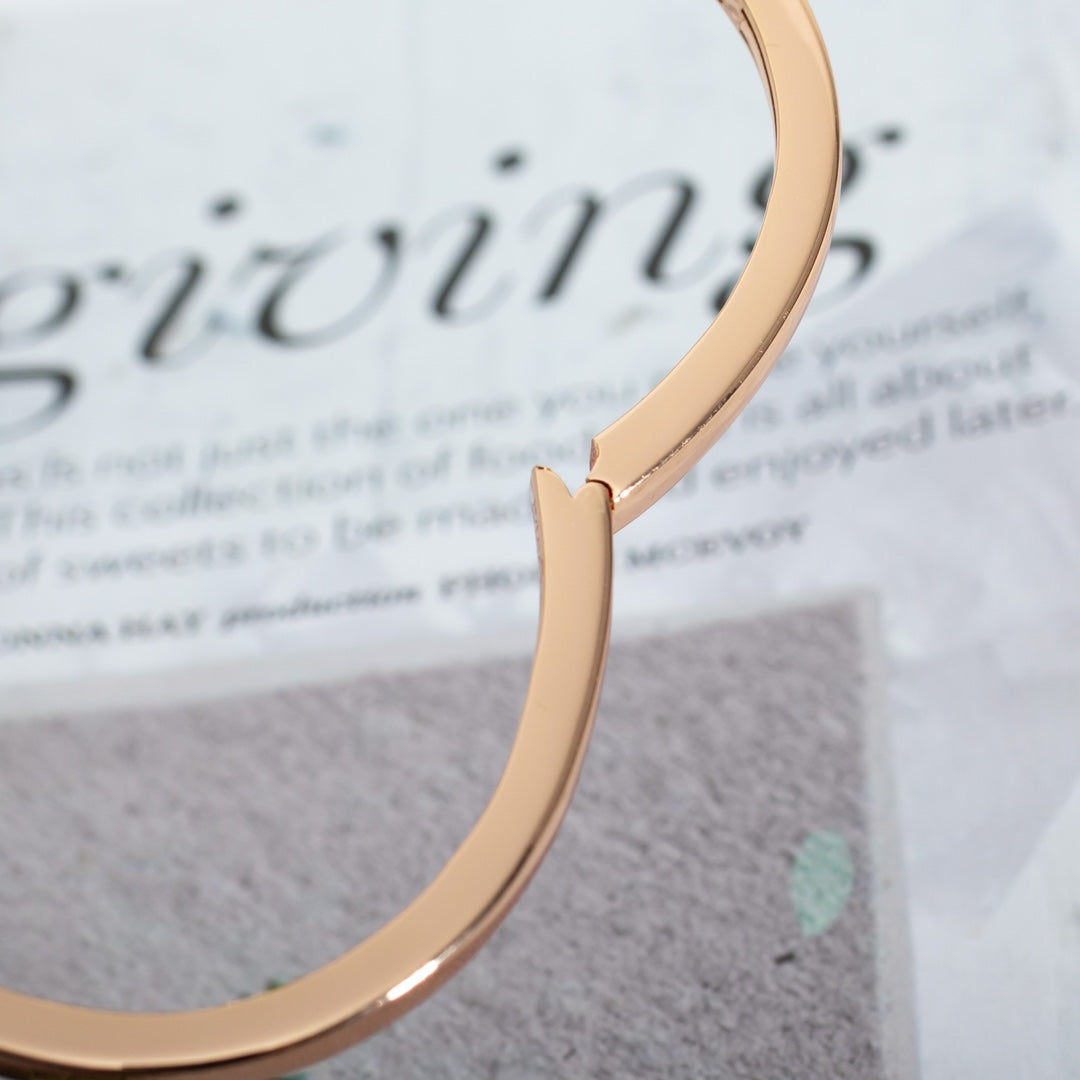 [⭐Veyra]DREAM BRACELET OPEN PINK GOLD MOP DIAMOND