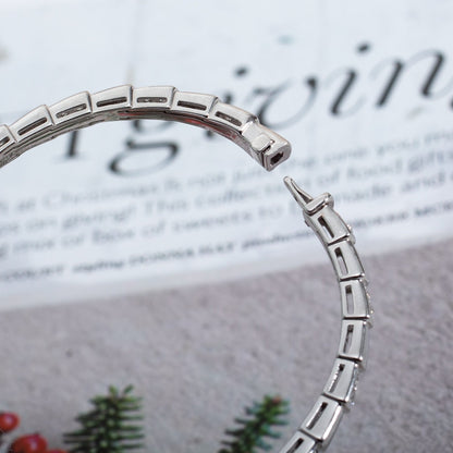 [⭐Veyra]SERPENTI BRACELET SILVER DIAMOND