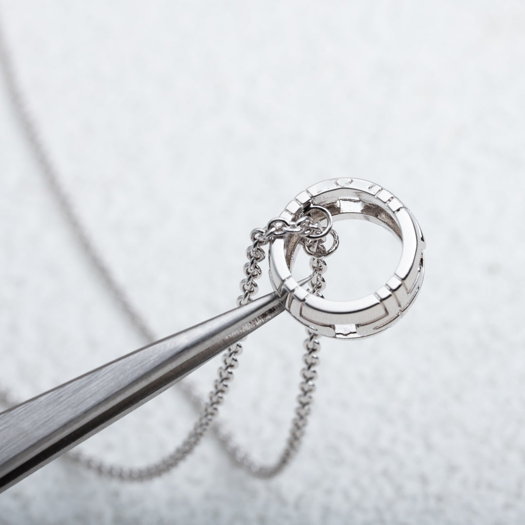 [⭐Veyra]PARENTESI NECKLACE SILVER