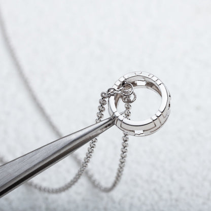 [⭐Veyra]PARENTESI NECKLACE SILVER