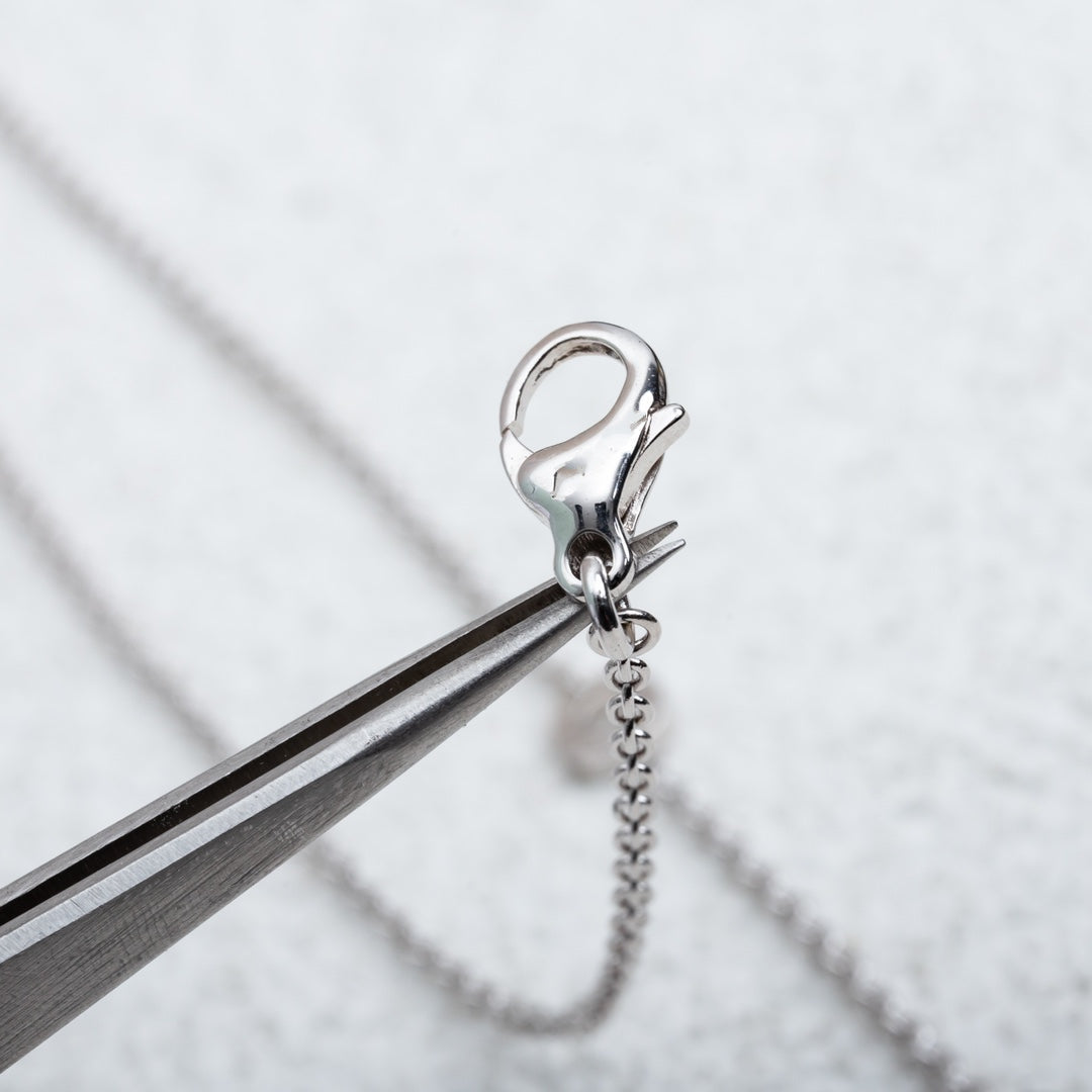 [⭐Veyra]PARENTESI NECKLACE SILVER