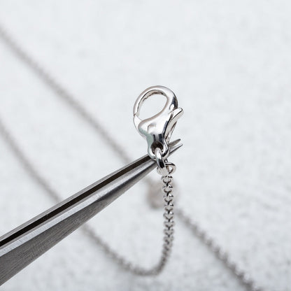 [⭐Veyra]PARENTESI NECKLACE SILVER