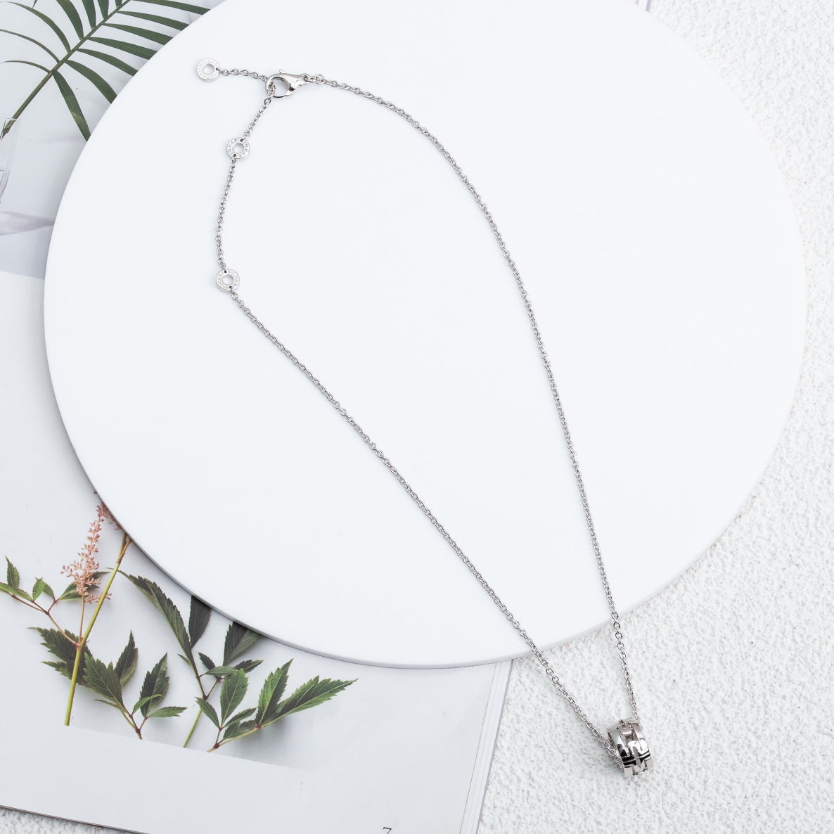 [⭐Veyra]PARENTESI NECKLACE SILVER
