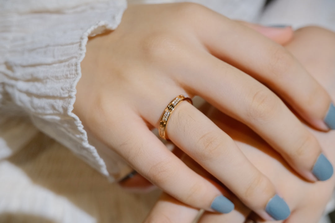 [⭐Veyra]LOVE RING 2.65MM DIAMOND
