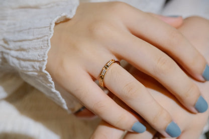 [⭐Veyra]LOVE RING 2.65MM DIAMOND