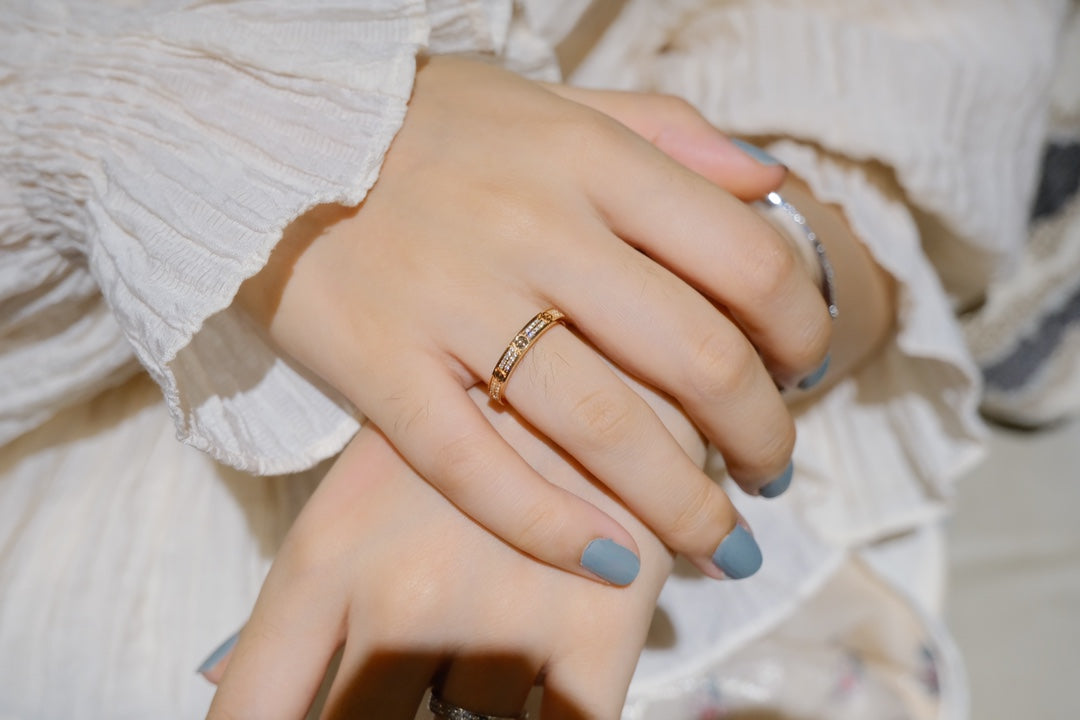 [⭐Veyra]LOVE RING 2.65MM DIAMOND