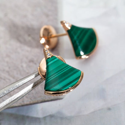 [⭐Veyra]DIVAS DREAM EARRINGS PINK GOLD