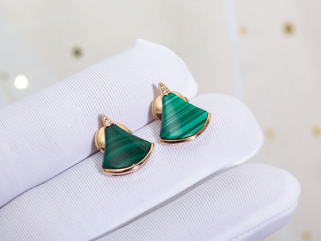 [⭐Veyra]DIVAS DREAM EARRINGS PINK GOLD