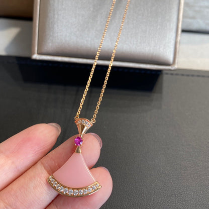 [⭐Veyra]DREAM NECKLACE PINK OPAL