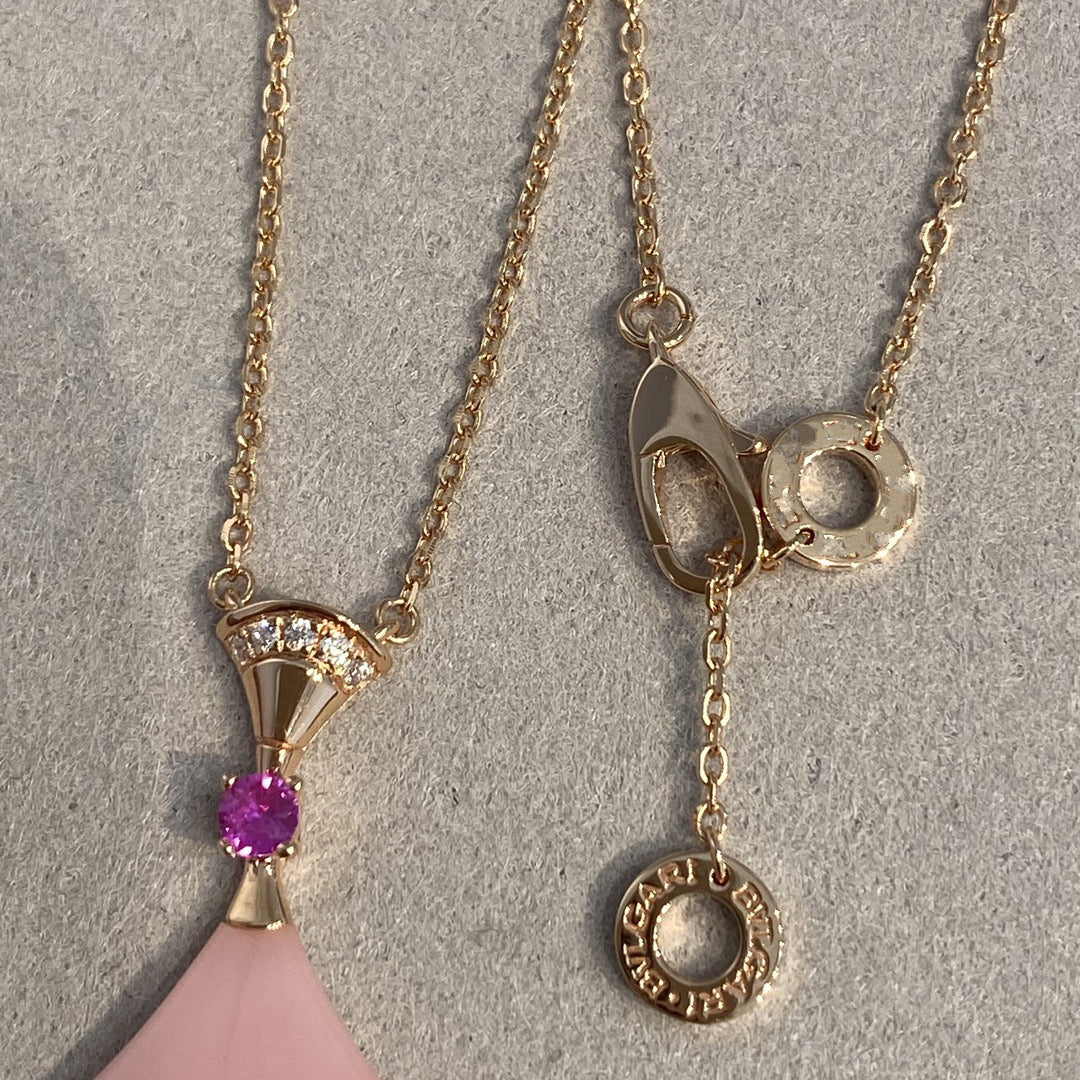 [⭐Veyra]DREAM NECKLACE PINK OPAL
