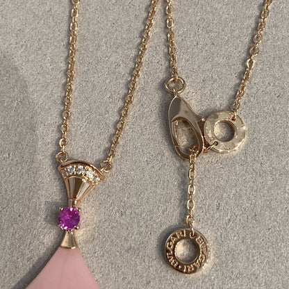 [⭐Veyra]DREAM NECKLACE PINK OPAL
