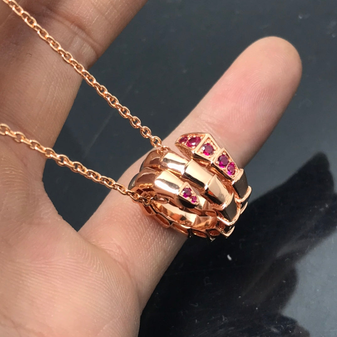 [⭐Veyra]SERPENTI PEDANT NECKLACE