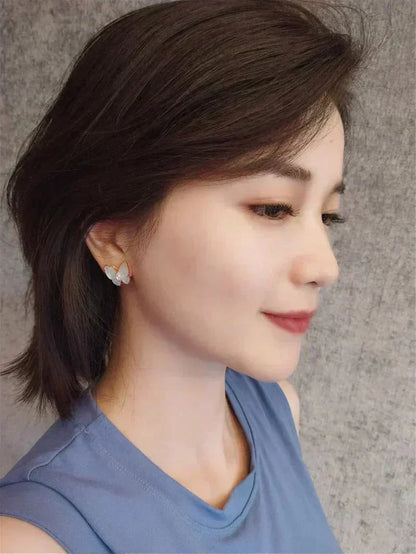 [⭐Veyra]BUTTERFLY MOP DIAMOND EARRINGS