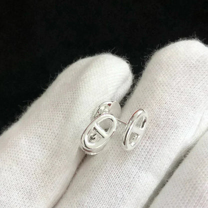 [⭐Veyra]CHAINE SMALL EARRINGS GOLD AND SILVER