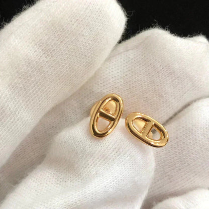 [⭐Veyra]CHAINE SMALL EARRINGS GOLD AND SILVER