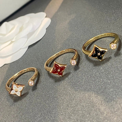 [⭐Veyra]STAR 1 DIAMOND OPEN RING