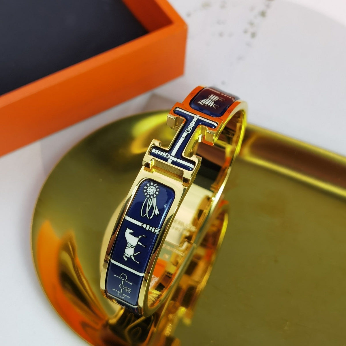 [⭐Veyra]H COUVERTURES DARK BLUE BRACELET