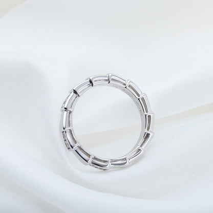 [⭐Veyra]SERPENTI RING SILVER  3MM