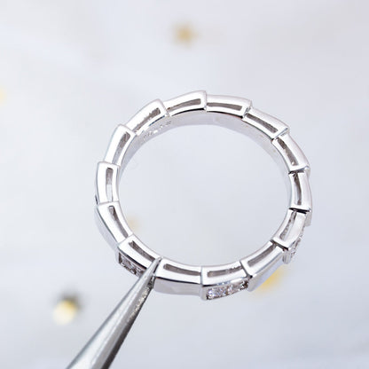 [⭐Veyra]SERPENTI RING SILVER  3MM