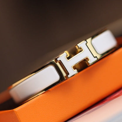 [⭐Veyra]H BRACELET 12MM GOLD