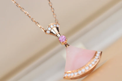 [⭐Veyra]DREAM NECKLACE PINK MOP DIAMOND