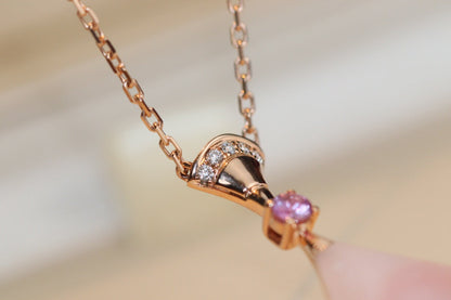[⭐Veyra]DREAM NECKLACE PINK MOP DIAMOND