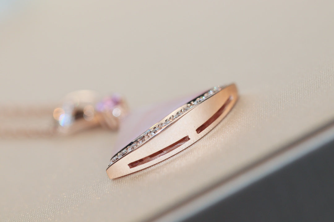 [⭐Veyra]DREAM NECKLACE PINK MOP DIAMOND