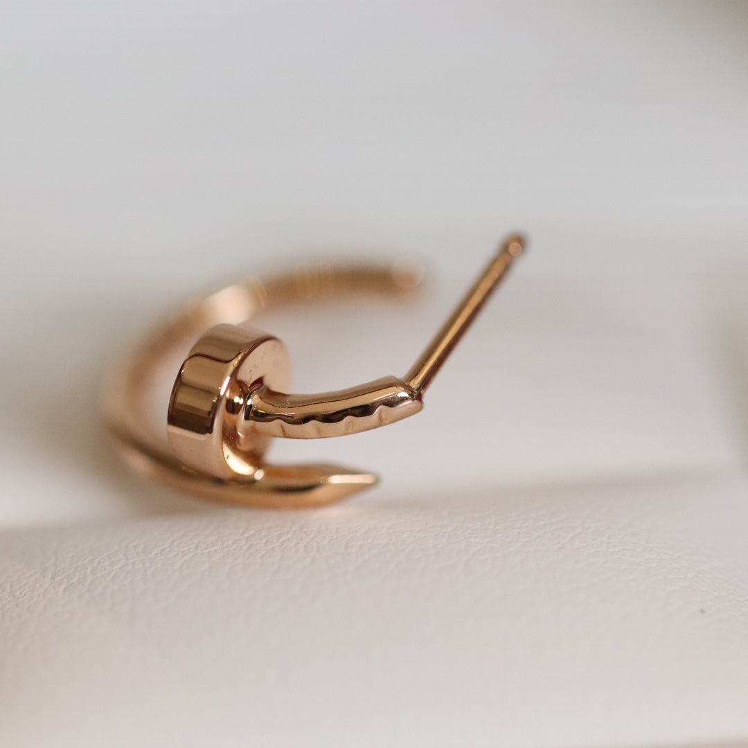 [⭐Veyra]JUSTE EARRINGS PINK GOLD