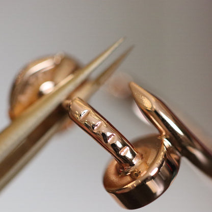 [⭐Veyra]JUSTE EARRINGS PINK GOLD