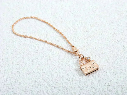 [⭐Veyra]AMULETTE PEDANT ROSE GOLD NECKLACE