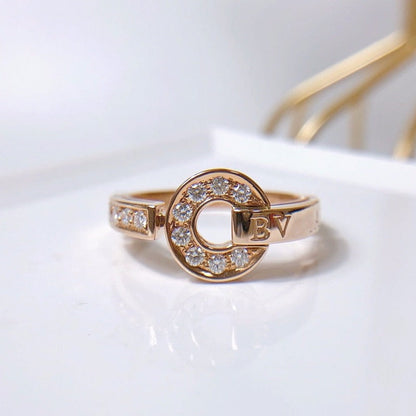 [⭐Veyra]DREAM RING DIAMOND PINK GOLD