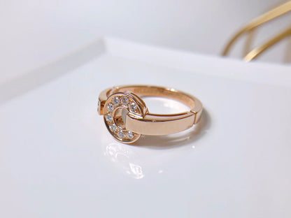 [⭐Veyra]DREAM RING DIAMOND PINK GOLD