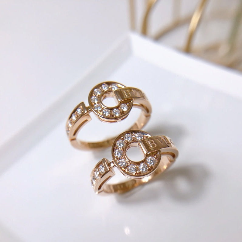 [⭐Veyra]DREAM RING DIAMOND PINK GOLD
