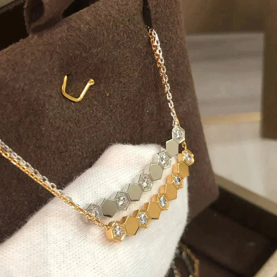 [⭐Veyra]BEE LOVE NECKLACE DIAMOND