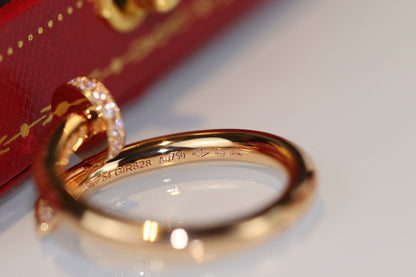 [⭐Veyra]JUSTE RING 2.65MM GOLD DIAMOND
