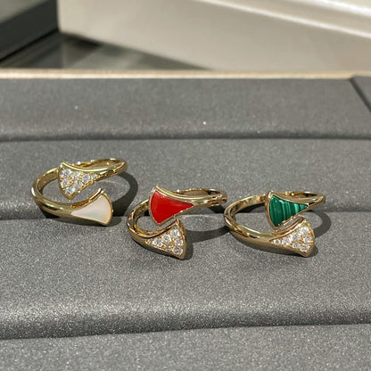 [⭐Veyra]DREAM RING PINK GOLD DIAMOND