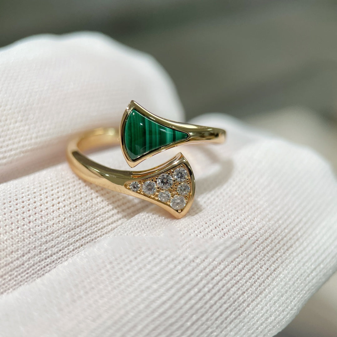 [⭐Veyra]DREAM RING PINK GOLD DIAMOND