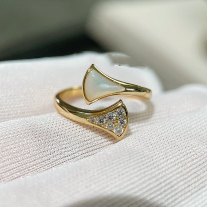 [⭐Veyra]DREAM RING PINK GOLD DIAMOND