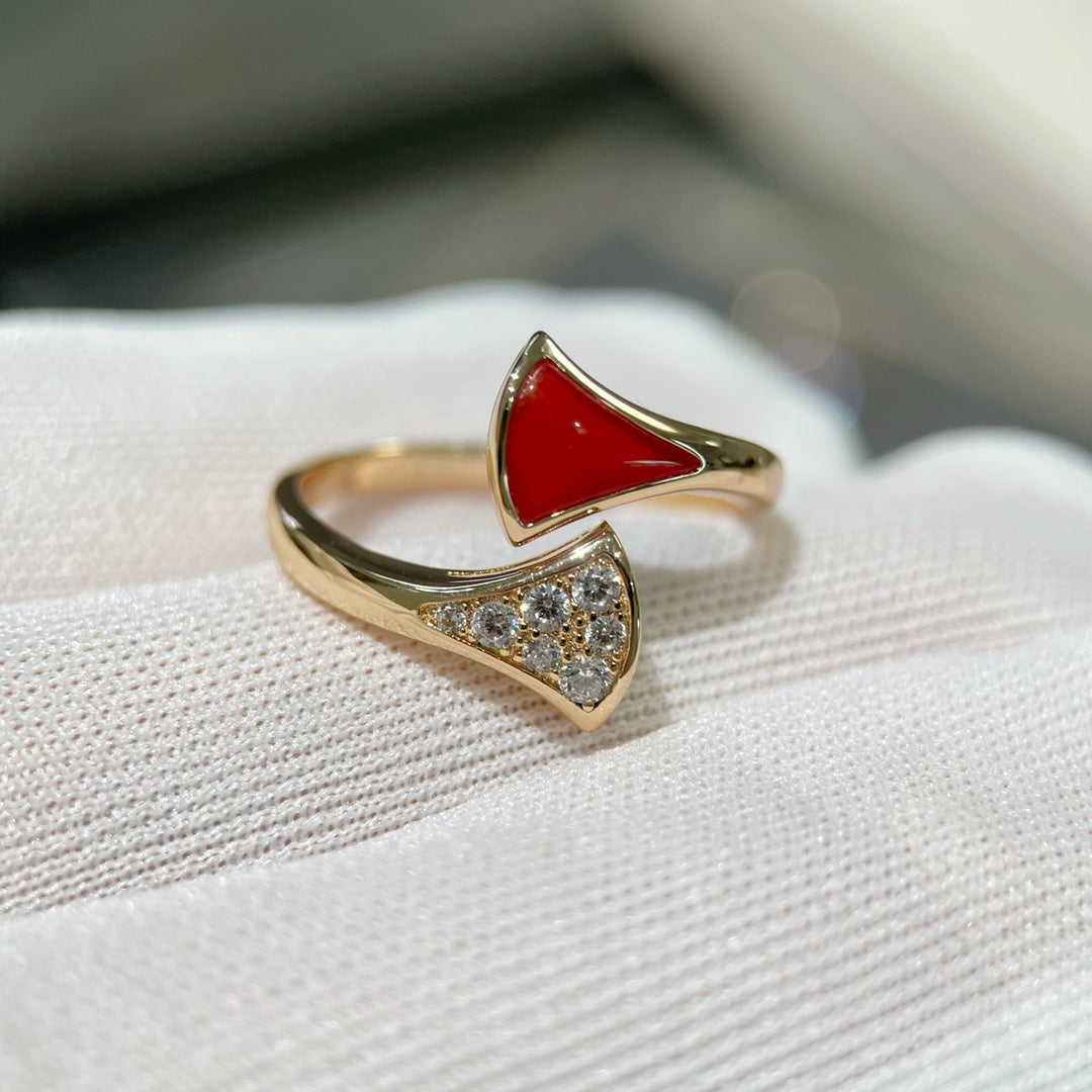[⭐Veyra]DREAM RING PINK GOLD DIAMOND